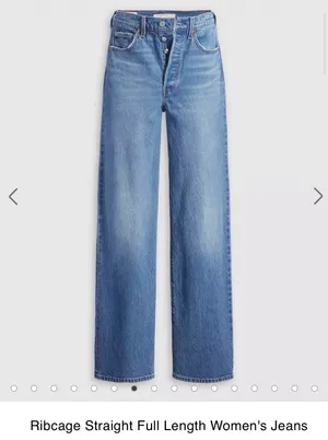 Levi’s Denim Jean Ribcage Straight thumbnail 6