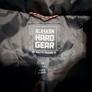 Alaskan Hardgear Duluth Trading Co Womens Puffer Vest Black Quilted AKHG 1X thumbnail 7
