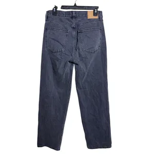 Denim Forum The '90s Iggy Lo-Rise Baggy Jeans in Washed Black Size 26 thumbnail 2