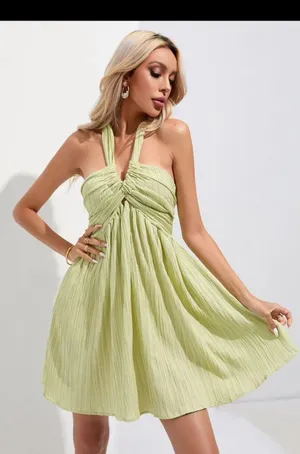 Shein Dress Green thumbnail 1