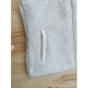 Patagonia Los Gatos Sherpa Sweater Vest Size S White Sherpa Fluffy thumbnail 7