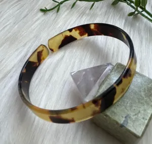 Vintage boho bangle cuff bracelet thumbnail 1
