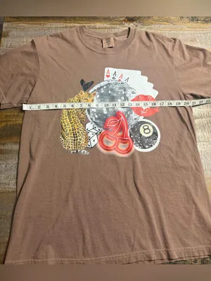 Comfort Colors Espresso Graphic Short Sleeve Tee Disco Ball/Leopard collage thumbnail 5