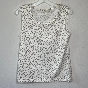 Vintage‎ Polka Dot Top Tan thumbnail 5