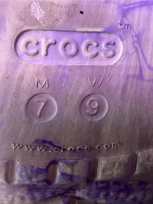 CROCS Kids Marbled Lavender Slide Sandal thumbnail 8