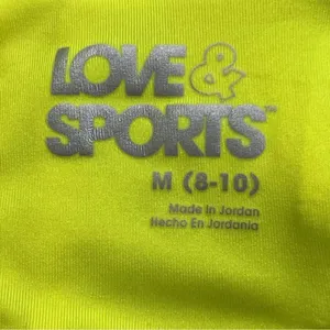 Love & Sports Neon Sports Bra Women’s Medium thumbnail 5