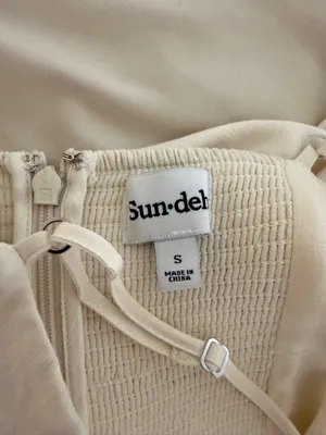 Aritzia Sundeh White Mini Dress thumbnail 5