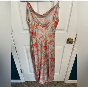 Paper Heart Cowl neck midi floral dress thumbnail 5