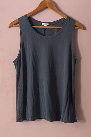 Gap Dark Gray Tank Top Size S thumbnail 1