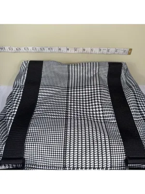Lauren Ralph Lauren Houndstooth Plaid Tote Bag thumbnail 11