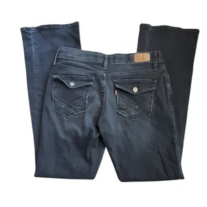 Levi‎ Strauss Co Womens Perfect Waist 525 Bootcut Jeans Dark Wash thumbnail 5
