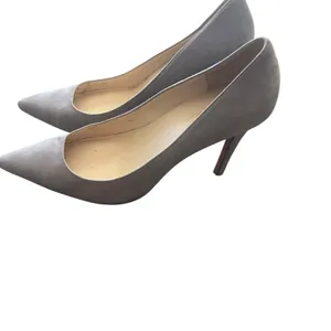 Talbots Women's Size 9‎ M Gray Leather Suede Pointed Toe 4.5 IN Heels thumbnail 7