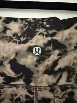 Lululemon Wunder Train High-Rise Short 6" Dispersed Light Raw Linen Multi 8 thumbnail 3