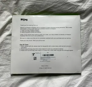 Bitjoy Clear Cross Body Bag Black thumbnail 2