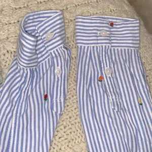 Time and Tru blue striped shirt size XLarge thumbnail 6