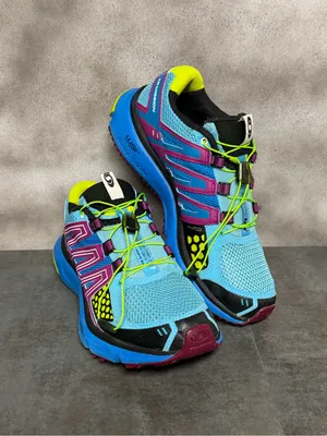 Salomon XR Mission 1 Women's Blue Trail Running Shoes w/Quicklace Size 8.5 thumbnail 10