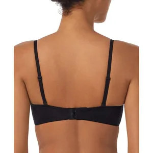 DKNY Womens Smooth Essentials Strapless Bra DK7749 Black 34DDD thumbnail 8