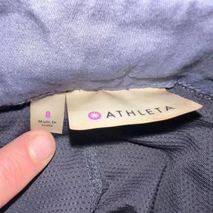 Athleta blue gray cargo pockets Y2K mini Athleisure skirt thumbnail 3