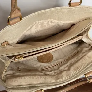 Etienne Aigner woven‎ purse tan thumbnail 9