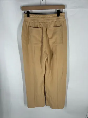 Nation LTD Lincoln Slit Pant Sandstorm Size S Wide Leg Cotton Pull On thumbnail 8