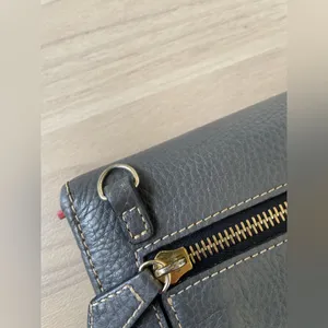 Dooney & Bourke Charcoal Leather Wallet thumbnail 14