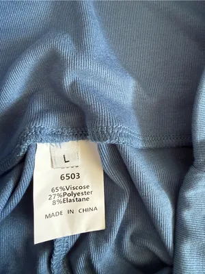 Pretty Garden 2 Piece Short Set Blue Large NWT IN PACKAGE thumbnail 9