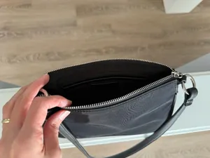 Mango Black Baguette Bag thumbnail 5