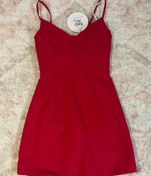 Princess Polly Red Mini Dress thumbnail 2