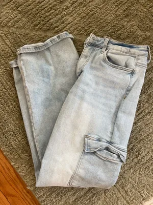 Vervet Cargo Jeans Wide-Leg thumbnail 3