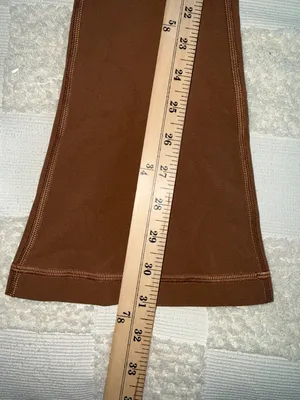 NWOT Lululemon Align High-Rise Mini Flare Pant‎ 32" Roasted Brown size 0 thumbnail 2