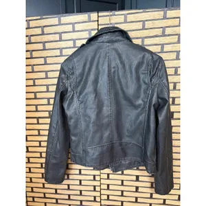 American Eagle Faux‎ Leather Moto Style Jacket Size Small thumbnail 2