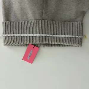NWT! Edikted Gray Knit Flare Pants thumbnail 8