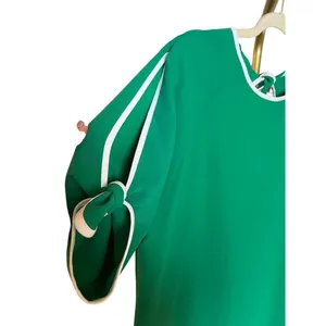 Amanda Uprichard Green Cut Out Sleeve Dress Sz. S thumbnail 4