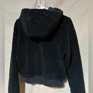 Lululemon Textured Black fleece 1/2 Zip thumbnail 5