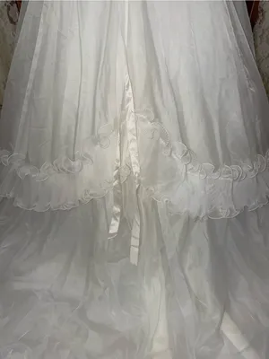Stunning Vintage 1970s Bridal Originals Victorian High Neck Wedding Gown thumbnail 5