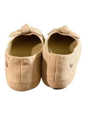 UGG Australia Suede Leather Bow Ballet Flats Cream cream Women's Size 7.5 thumbnail 3