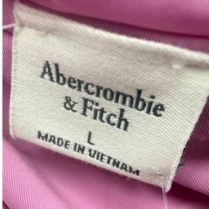 NWT Abercrombie & Fitch Womens Pink Draped Off Shoulder Ruched Top Size Large thumbnail 2