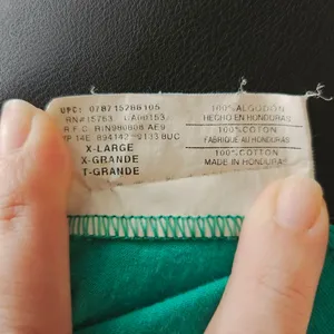 Hanes Classic Fit Green Long Sleeve Small thumbnail 8