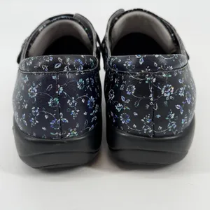 Alegria Floral Leather Comfort Shoes Hook Loop Strap Womens EU 41‎ thumbnail 4