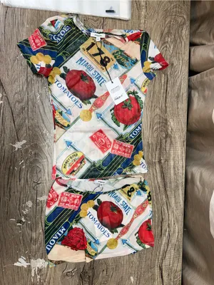 MIAOU Elektra Skirt and mini top in Figaro‎ Print size xs NWT thumbnail 4