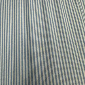 ANDREE BY UNIT Blue White Pinstripe Tiered Babydoll Top Size M (1122) thumbnail 9