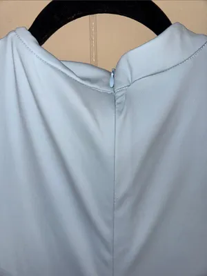 TCEC Light Blue Athletic Dress/Shorts with Coral Zip Detail thumbnail 5