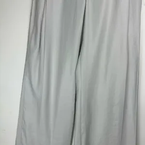 NWOT Zara High Rise Trouser Pants Sz Small Grey Wide Leg thumbnail 8