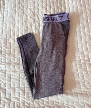 Gymshark Heathered Purple Flex Leggings Size XS thumbnail 1