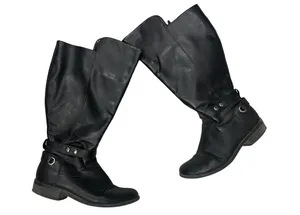 Arizona Jeans Womens Cuala Black Riding Boots - Sz 8.5 thumbnail 1