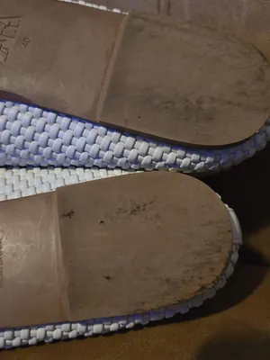Zara White Woven Mary Jane Flats for women thumbnail 12
