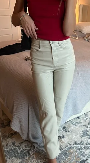 Aritzia Wilfred Leather Vegan Pants Melina thumbnail 1