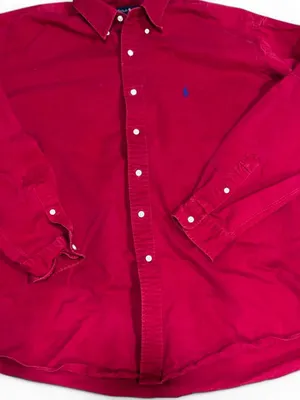 Ralph Lauren Blake Button Down Shirt ✦ Open To All Offers ✦ Bundle Measurements: Please Add Used Good Condition. Light Signs Of Wear. No Major Flaws Noted. Mens Ralph Lauren Blake Red Long Sleeve Button Down Shirt Size XL Classic Relaxed Fit. Premium Cotton Construction With Embroidered Blue Pony Logo. Perfect For Casual Wear, Business Casual, Office, Preppy, Country Club, Golf, College, And Everyday Styling. Timeless Essential Wardrobe Piece. ——— #RalphLauren #PoloRalphLauren #Preppy #ButtonDown #BusinessCasual #MensFashion thumbnail 3
