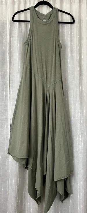 Aerie Asymmetrical Midi Dress thumbnail 3
