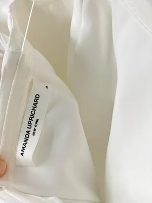 Amanda Uprichard Jania Dress‎ Ivory White thumbnail 6